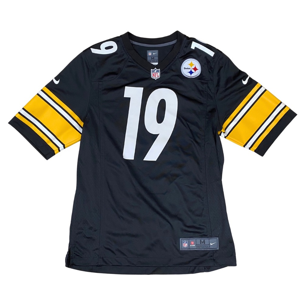 Nike NFL Pittsburgh Steelers JuJu Smith-Schuster On Field Black Jersey M